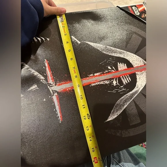 Kylo Ren Wall Canvas - Star Wars - Artissimo - 20”x16” - Picture 9 of 10